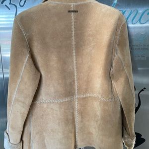 Ladies leather jackets.